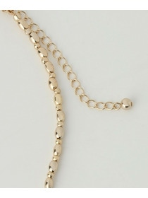 【MOGA】メタルチェーンレイヤードネックレス 詳細画像 ゴールド 7