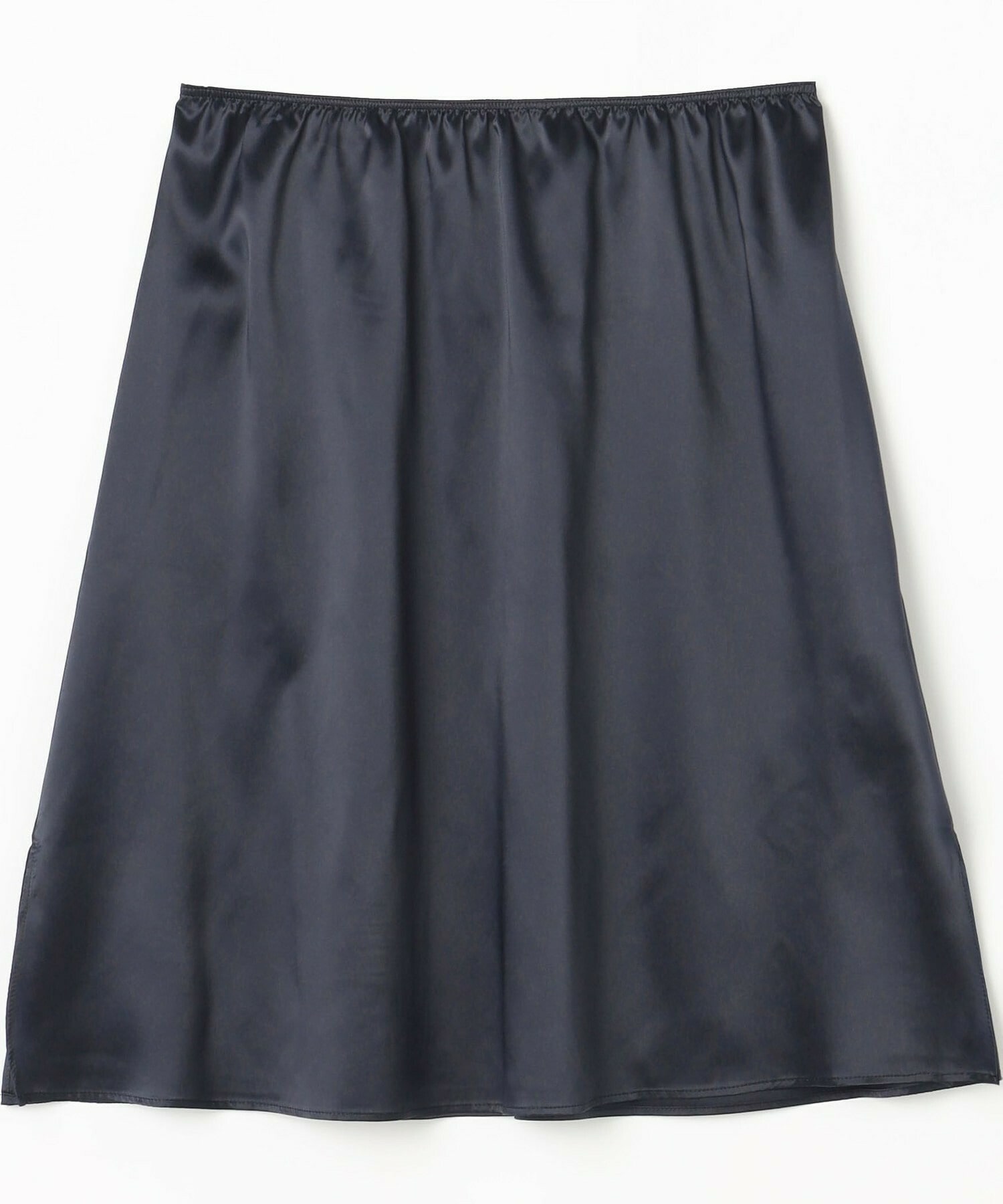 【MOGA】ストレッチタイプライタースタンドカラーロングワンピース 詳細画像 ネイビー 3