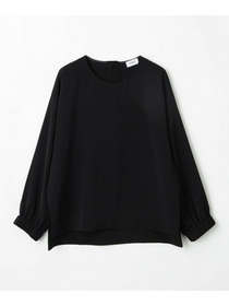 【MOGA】マカロンツイルサイドスリットブラウス 詳細画像 ベージュ 24