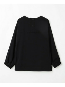 【MOGA】マカロンツイルサイドスリットブラウス 詳細画像 ベージュ 25