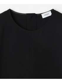 【MOGA】マカロンツイルサイドスリットブラウス 詳細画像 ベージュ 26