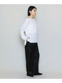 【MOGA】コットンブロードアートプリントブラウス 詳細画像 サックスブルー 18