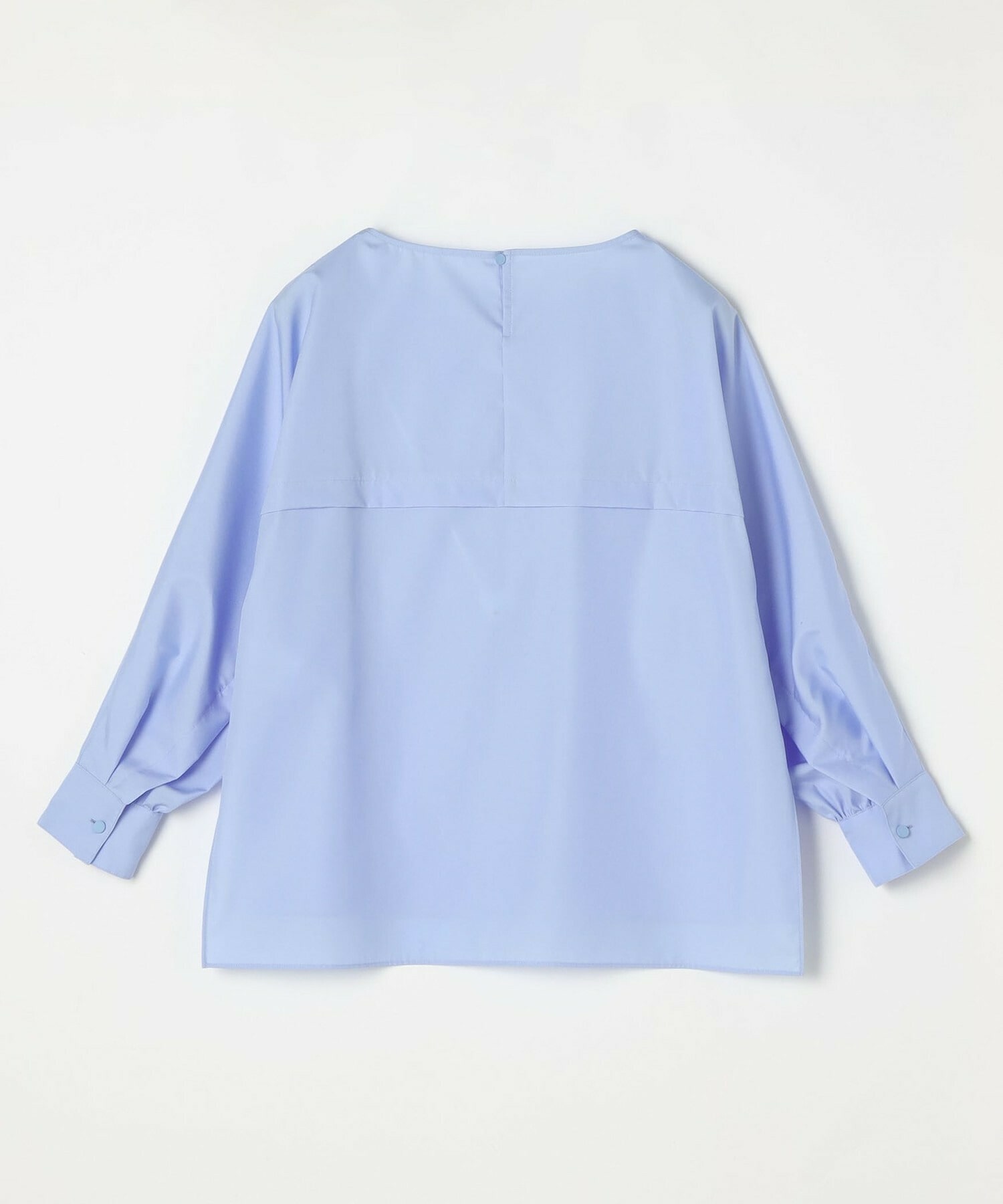 【MOGA】コットンブロードアートプリントブラウス 詳細画像 サックスブルー 24