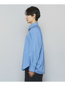 【MOGA】ストレッチタイプライターラグランスリーブシャツブラウス 詳細画像 ネイビー 18