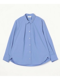 【MOGA】ストレッチタイプライターラグランスリーブシャツブラウス 詳細画像 ネイビー 20