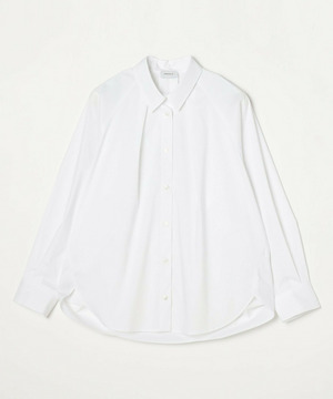 【MOGA】ストレッチタイプライターラグランスリーブシャツブラウス 詳細画像 ホワイト 1