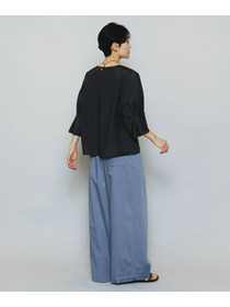 【MOGA】ブライトビンテージラウンドカラーブラウス 詳細画像 オレンジ 13