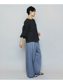 【MOGA】ブライトビンテージラウンドカラーブラウス 詳細画像 オレンジ 15