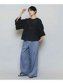 【MOGA】ブライトビンテージラウンドカラーブラウス 詳細画像 オレンジ 3