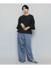 【MOGA】ブライトビンテージラウンドカラーブラウス 詳細画像 オレンジ 6