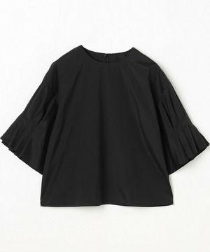 【MOGA】ブライトビンテージラウンドカラーブラウス 詳細画像 ブラック 2