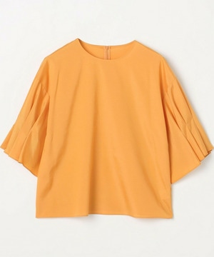 【MOGA】ブライトビンテージラウンドカラーブラウス 詳細画像 オレンジ 1