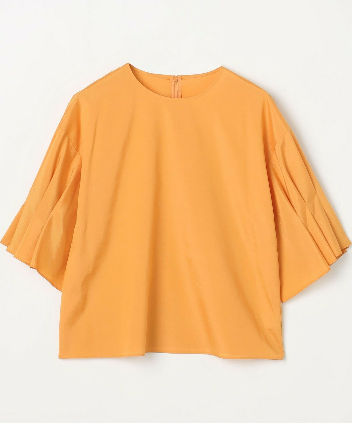 【MOGA】ブライトビンテージラウンドカラーブラウス 詳細画像 オレンジ 1