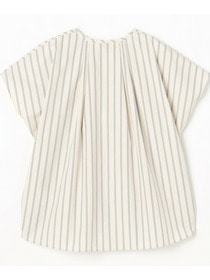 【MOGA】ミディアムストライプカスケードフリルブラウス 詳細画像 オフホワイト 20
