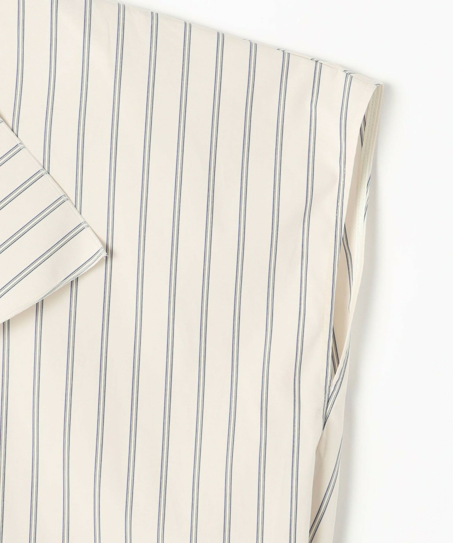 【MOGA】ミディアムストライプカスケードフリルブラウス 詳細画像 オフホワイト 22