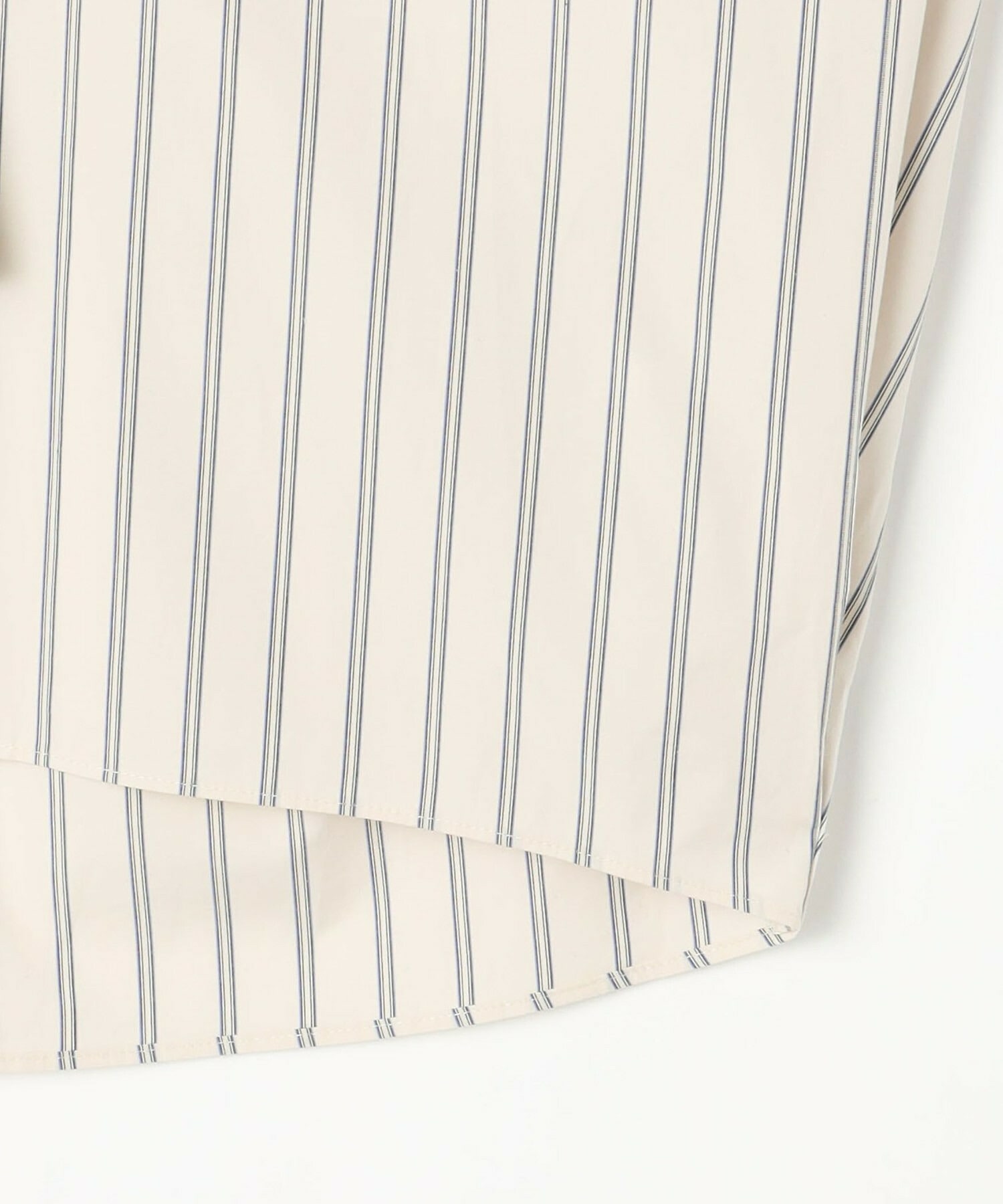 【MOGA】ミディアムストライプカスケードフリルブラウス 詳細画像 オフホワイト 23