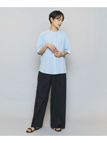 【MOGA】ソフトジョーゼットギャザーブラウス 詳細画像 ダークグレー 14