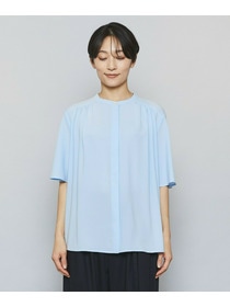 【MOGA】ソフトジョーゼットギャザーブラウス 詳細画像 ダークグレー 15