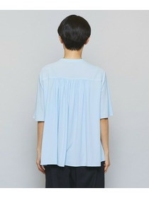 【MOGA】ソフトジョーゼットギャザーブラウス 詳細画像 ダークグレー 17