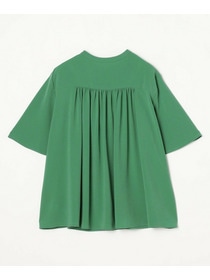 【MOGA】ソフトジョーゼットギャザーブラウス 詳細画像 ダークグレー 19