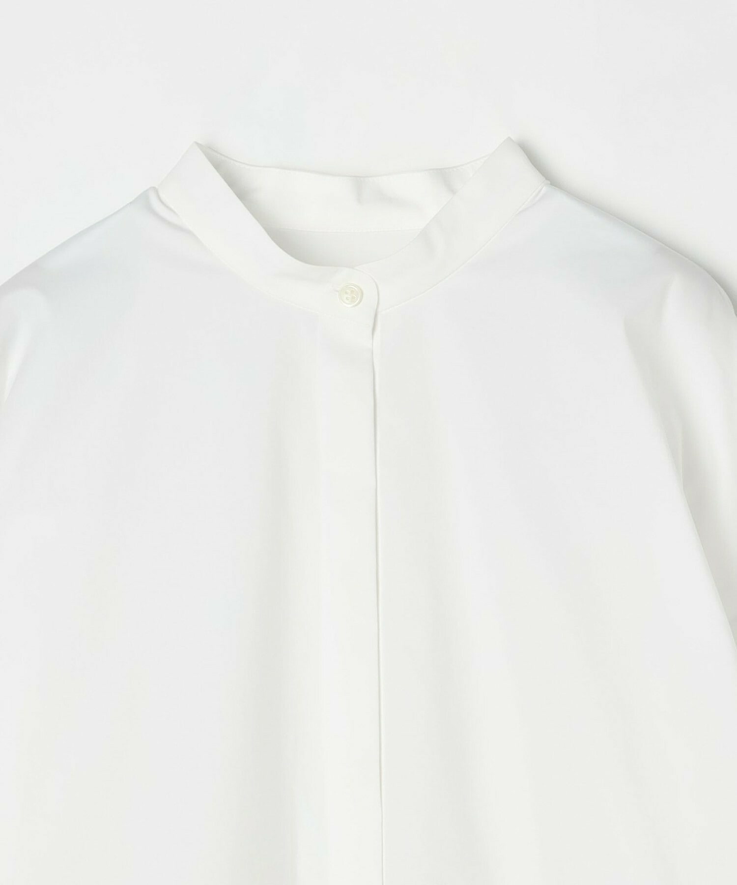 【MOGA】T/Cタイプライターバンドカラーシャツブラウス 詳細画像 ブラック 21