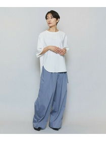 【MOGA】強撚2WAYプルオーバーブラウス 詳細画像 チャコールグレー 1