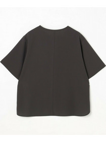 【MOGA】強撚2WAYプルオーバーブラウス 詳細画像 チャコールグレー 25