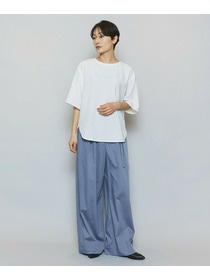 【MOGA】強撚2WAYプルオーバーブラウス 詳細画像 チャコールグレー 8