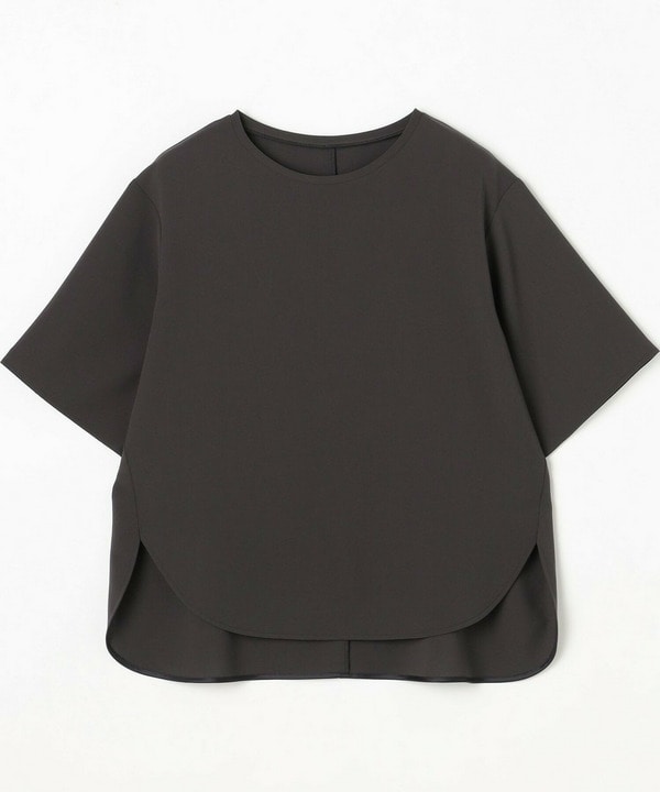 強撚2WAYプルオーバーブラウス 詳細画像 チャコールグレー 1