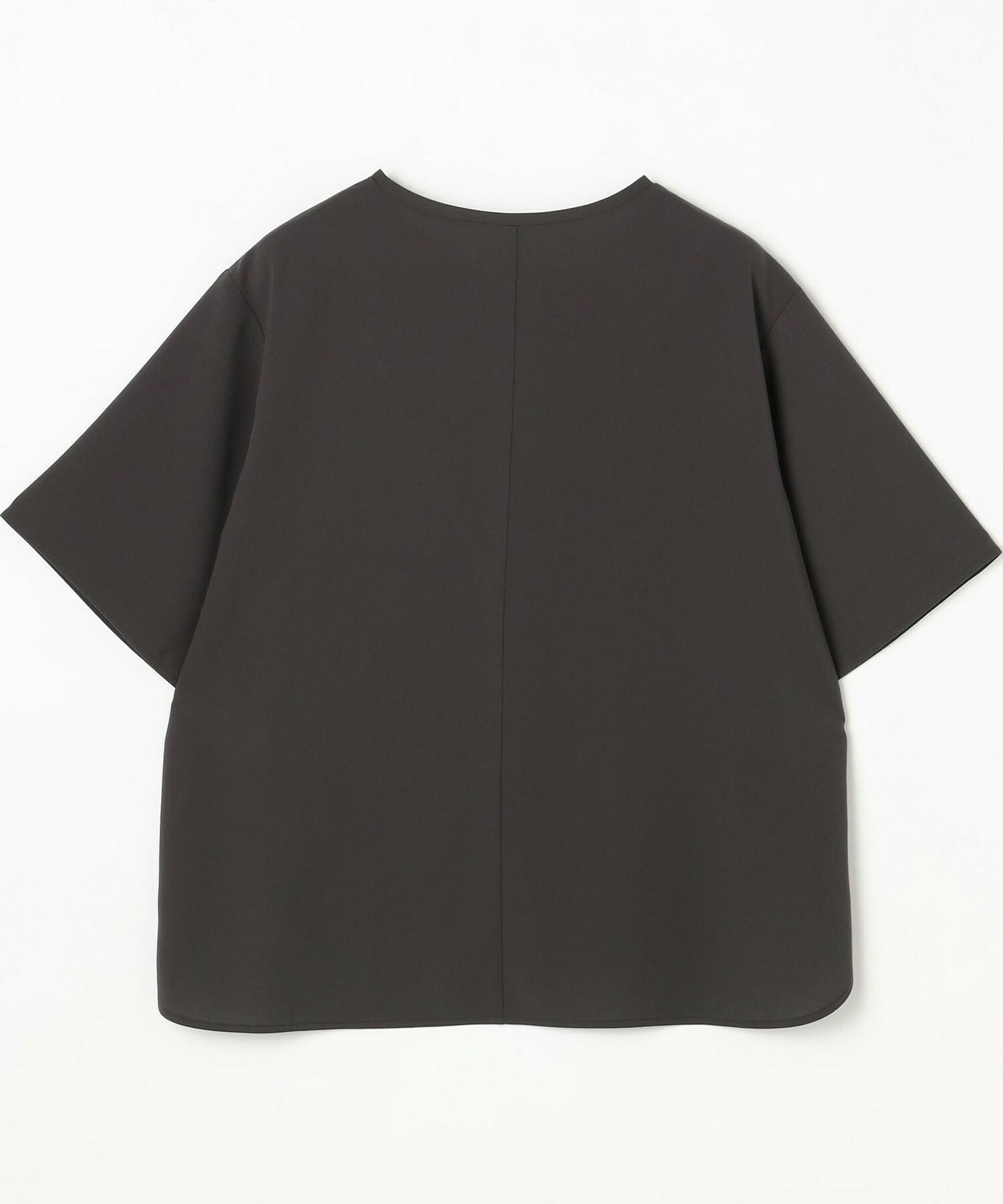 【MOGA】強撚2WAYプルオーバーブラウス 詳細画像 チャコールグレー 25