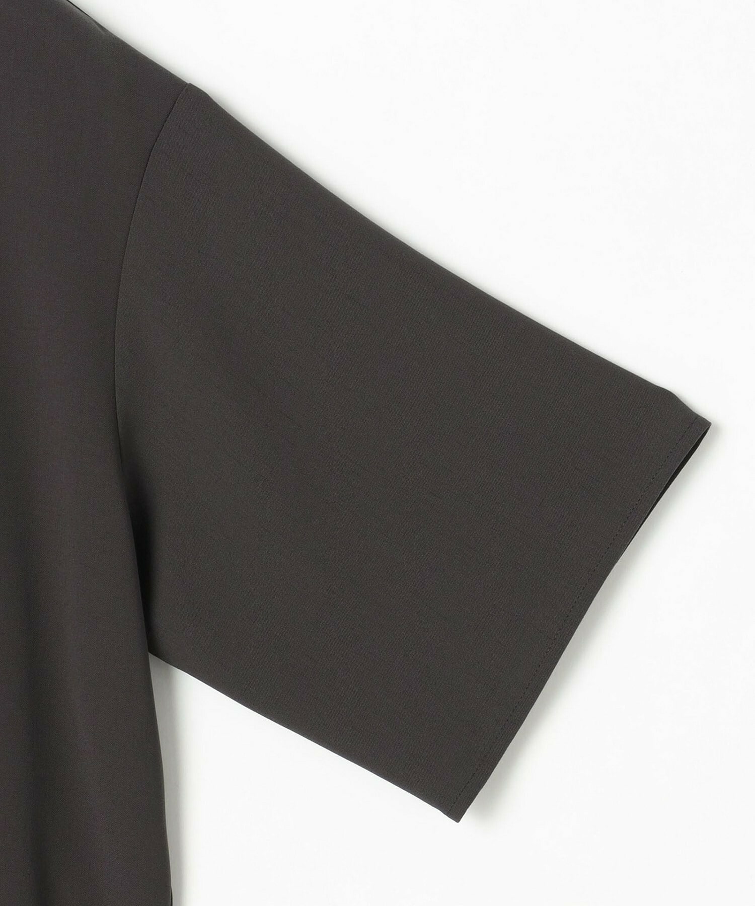 【MOGA】強撚2WAYプルオーバーブラウス 詳細画像 チャコールグレー 27