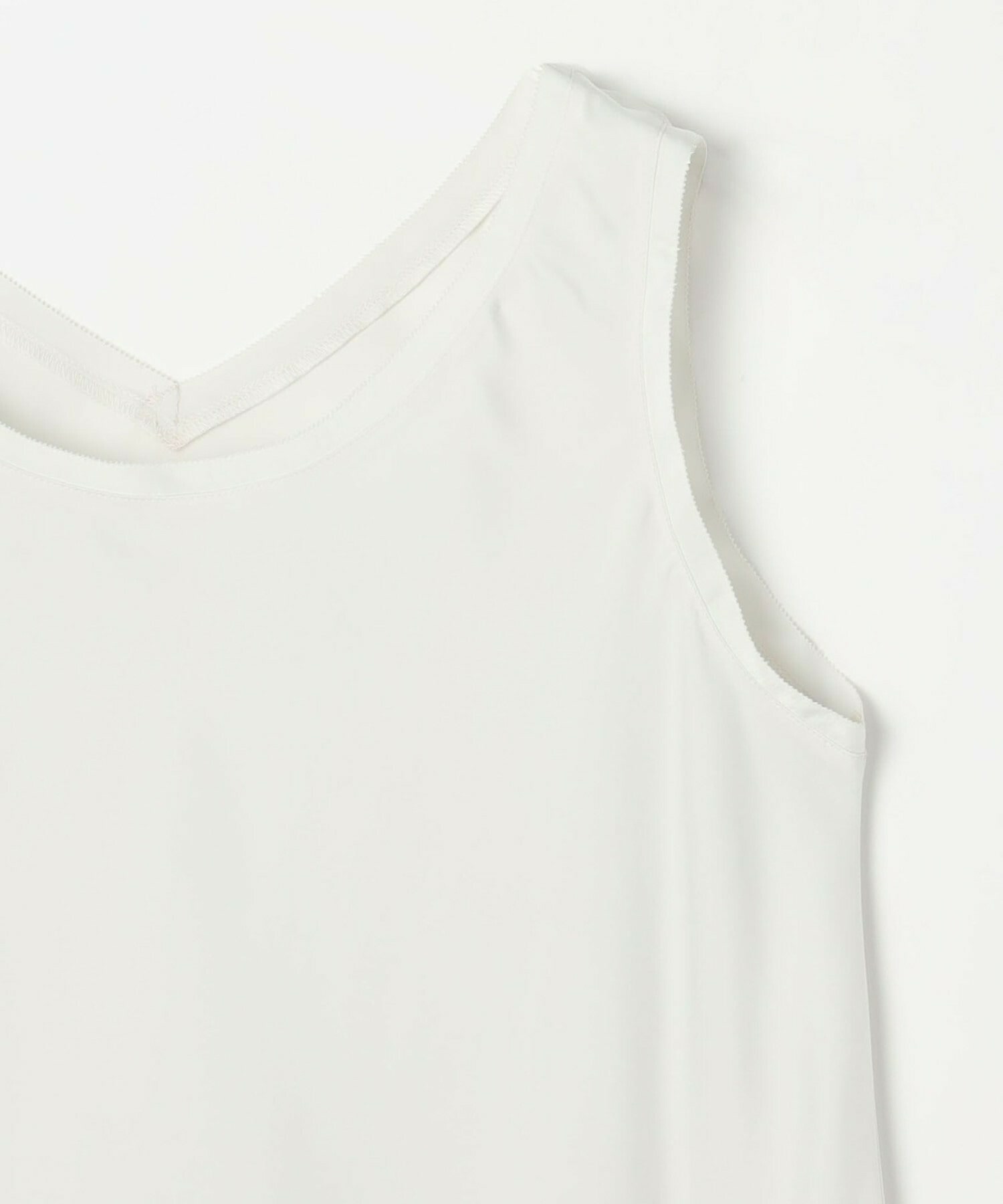 【MOGA】シルクライクポリサテンタンクトップ 詳細画像 ブラック 4