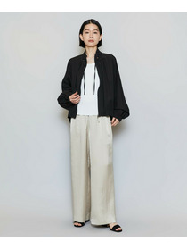 【MOGA】ビスナイロンツイルコクーンシルエットブルゾン 詳細画像 ブラック 1