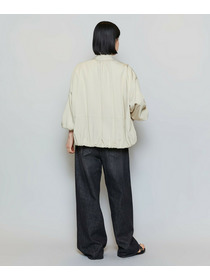 【MOGA】ビスナイロンツイルコクーンシルエットブルゾン 詳細画像 ブラック 16