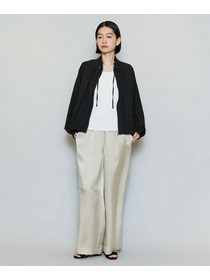 【MOGA】ビスナイロンツイルコクーンシルエットブルゾン 詳細画像 ブラック 2