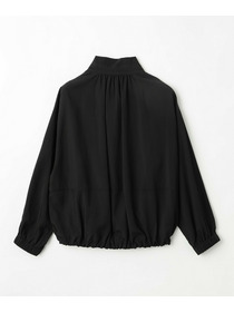 【MOGA】ビスナイロンツイルコクーンシルエットブルゾン 詳細画像 ブラック 24