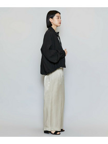 【MOGA】ビスナイロンツイルコクーンシルエットブルゾン 詳細画像 ブラック 5