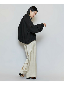 【MOGA】ビスナイロンツイルコクーンシルエットブルゾン 詳細画像 ブラック 6