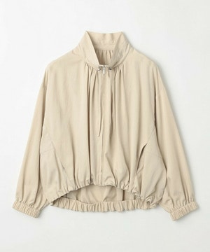 【MOGA】ビスナイロンツイルコクーンシルエットブルゾン 詳細画像 ベージュ 2