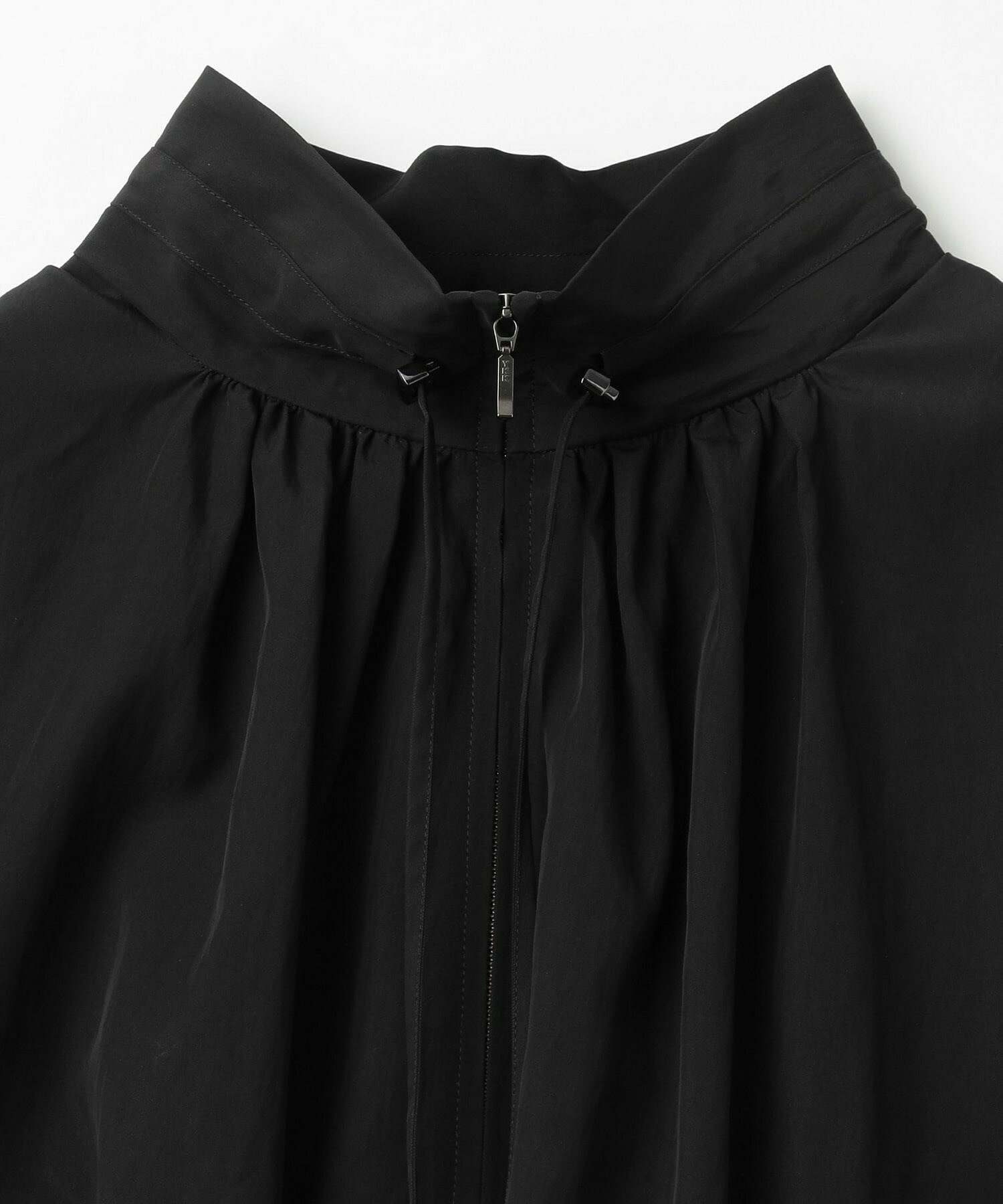 【MOGA】ビスナイロンツイルコクーンシルエットブルゾン 詳細画像 ブラック 25