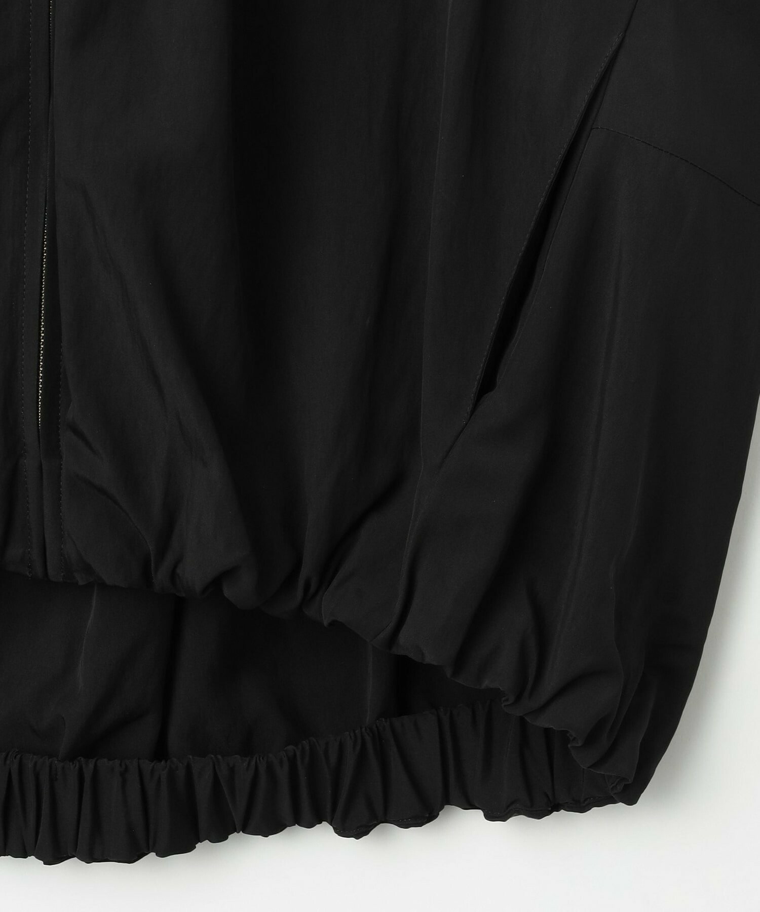 【MOGA】ビスナイロンツイルコクーンシルエットブルゾン 詳細画像 ブラック 27