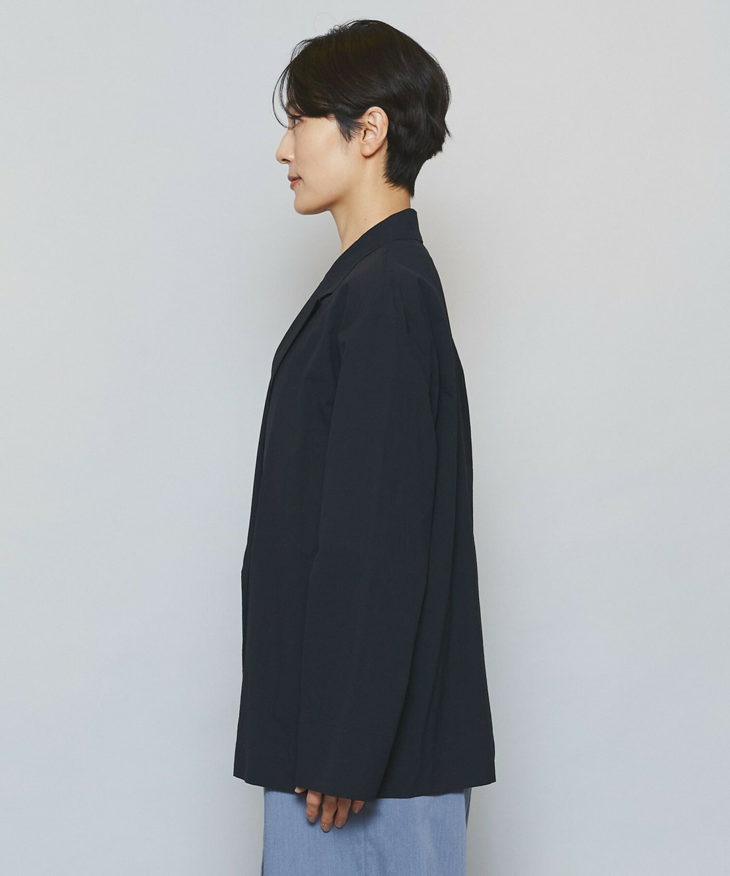 【MOGA】フルダルナイロンダブルブレストジャケット 詳細画像 ネイビー 21