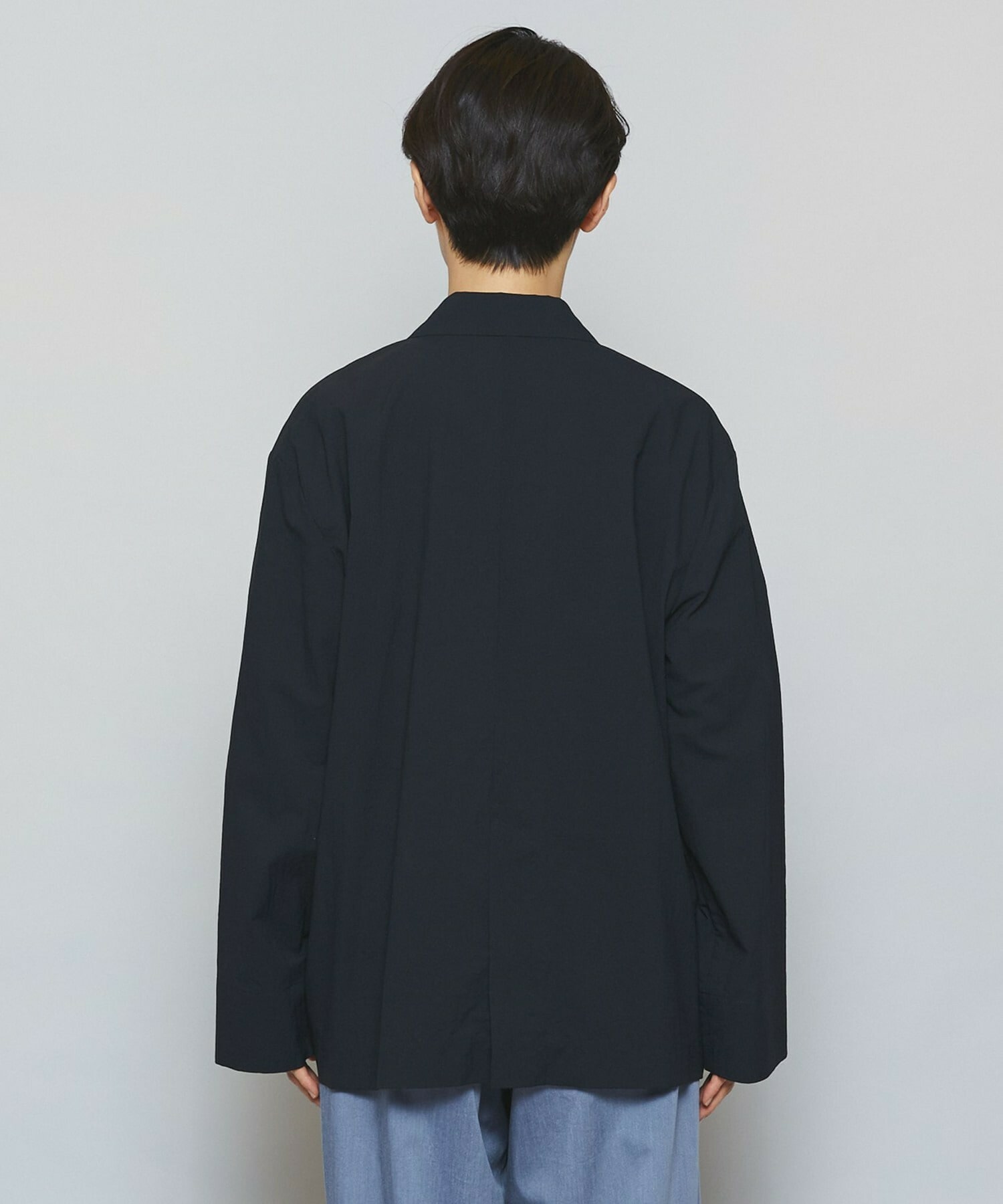 【MOGA】フルダルナイロンダブルブレストジャケット 詳細画像 ネイビー 23