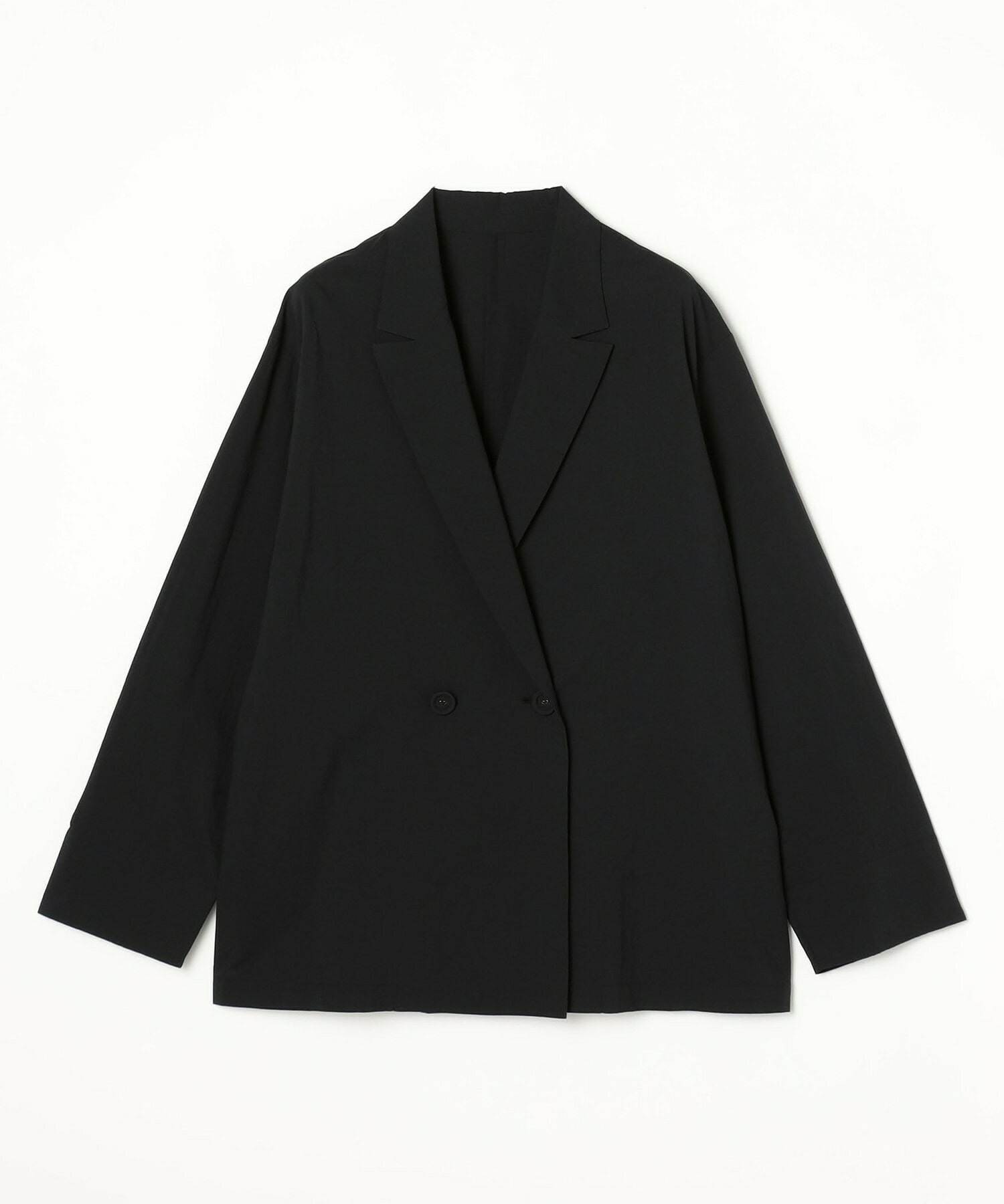 【MOGA】フルダルナイロンダブルブレストジャケット 詳細画像 ブラック 2