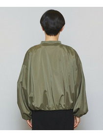 【MOGA】ストレッチタフタギャザーブルゾン 詳細画像 ブラック 18