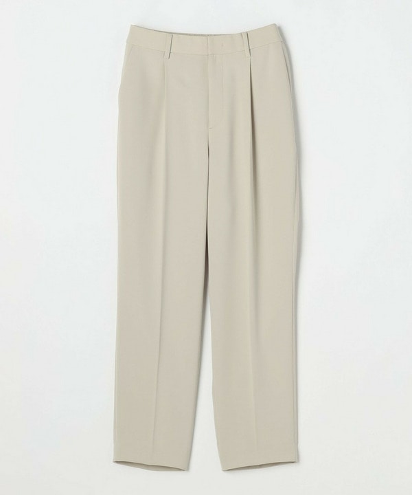 マカロンツイルソフトテーパードパンツ 詳細画像 ベージュ 1