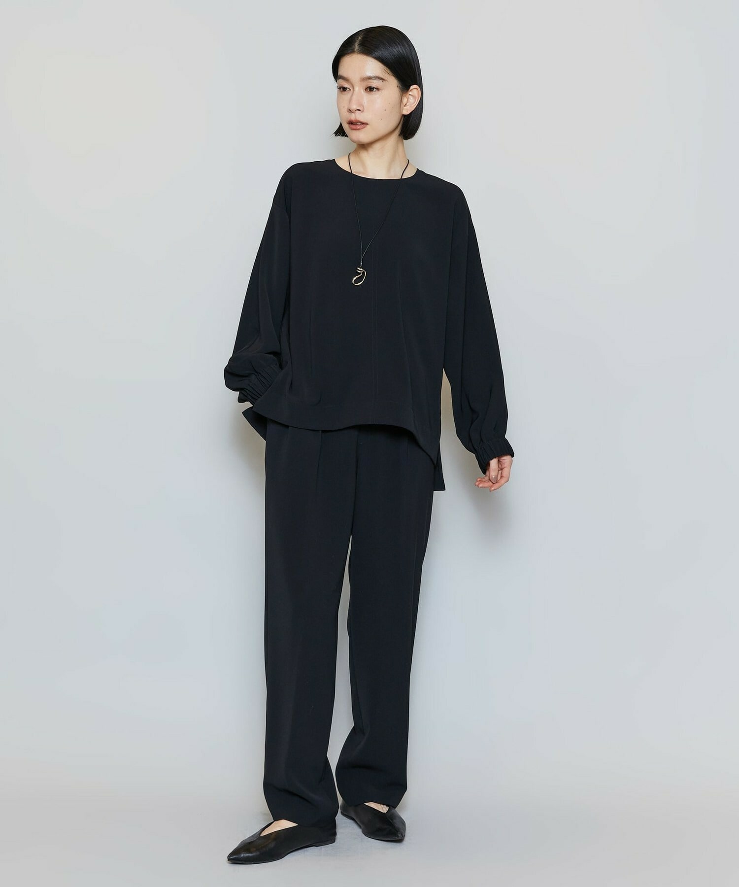 【MOGA】マカロンツイルソフトテーパードパンツ 詳細画像 ベージュ 1