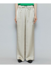 【MOGA】クレープサテンワイドパンツ 詳細画像 ブラック 19