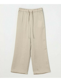 【MOGA】クレープサテンワイドパンツ 詳細画像 ブラック 23