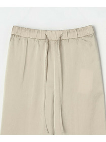 【MOGA】クレープサテンワイドパンツ 詳細画像 ブラック 25